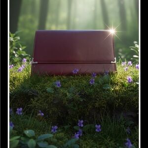 VINTAGE must de Cartier Paris Leather Business Credit Card Money Holder Brown